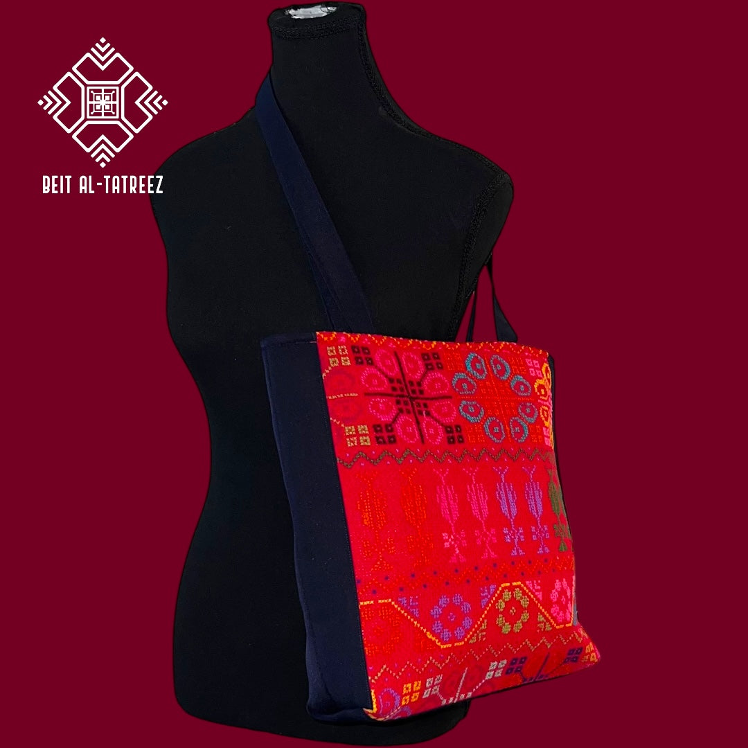 Handmade Falahi Tatreez Shoulder Bag