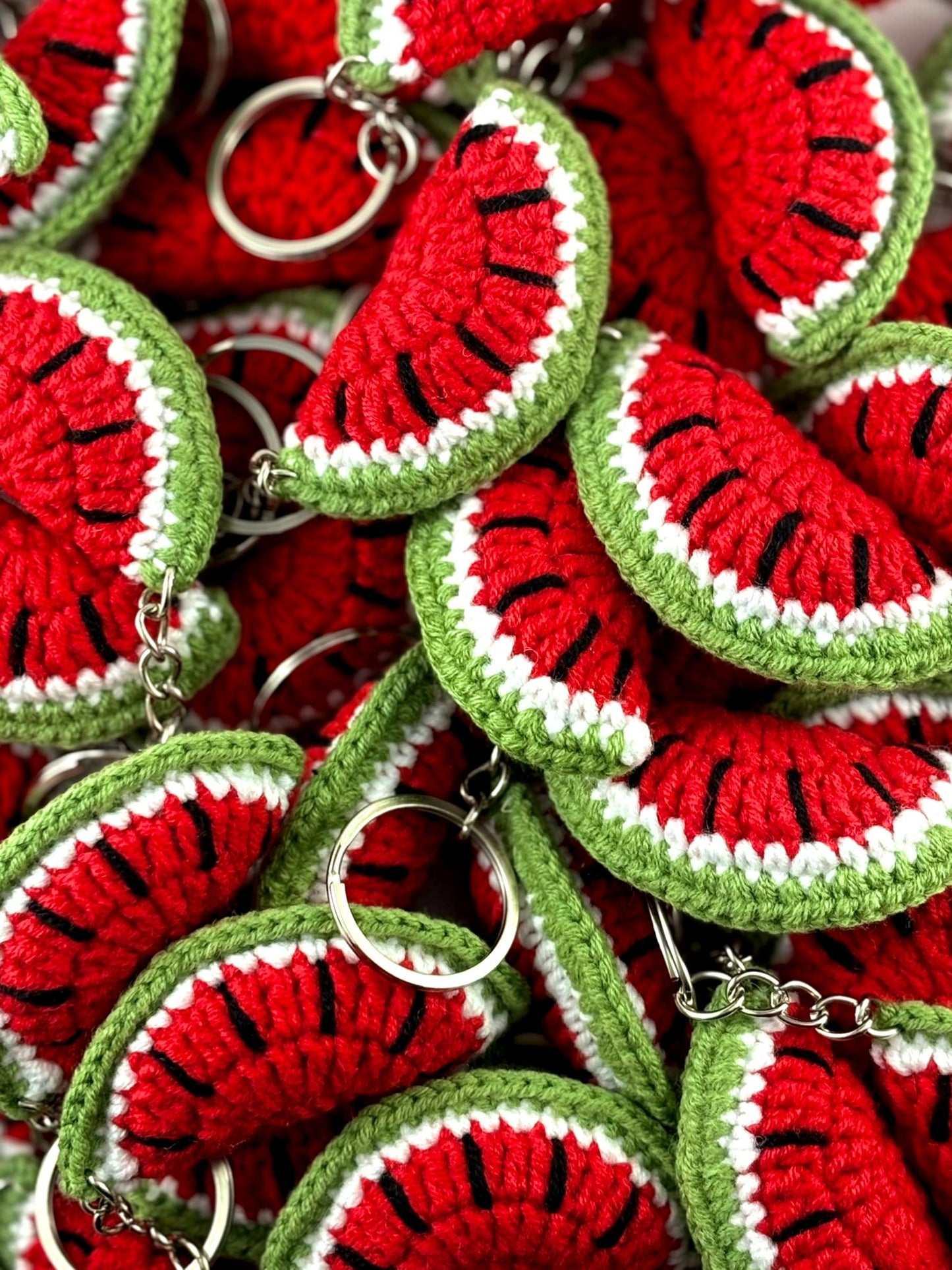Key Chain - Watermelon Crochet