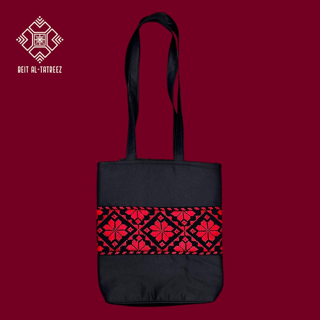 Red Pulse - Handmade Cross-stitch
