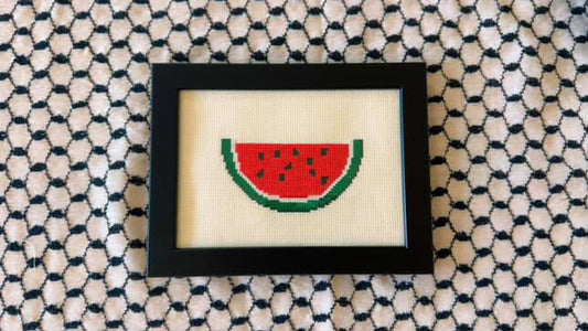 Tatreez Watermelon Slice II