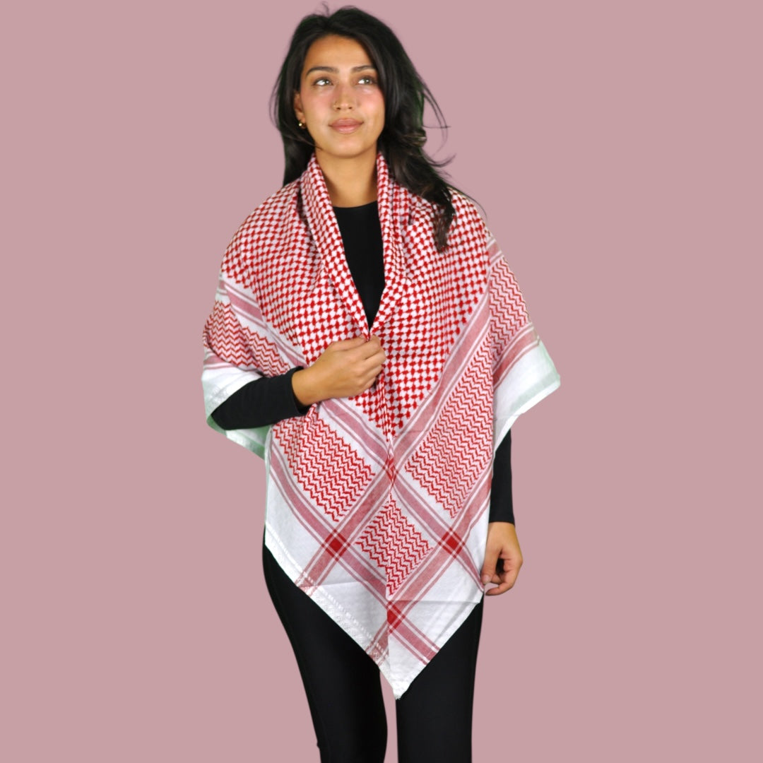 Classic Red Keffiyeh