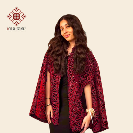 Traditional Red Cloak