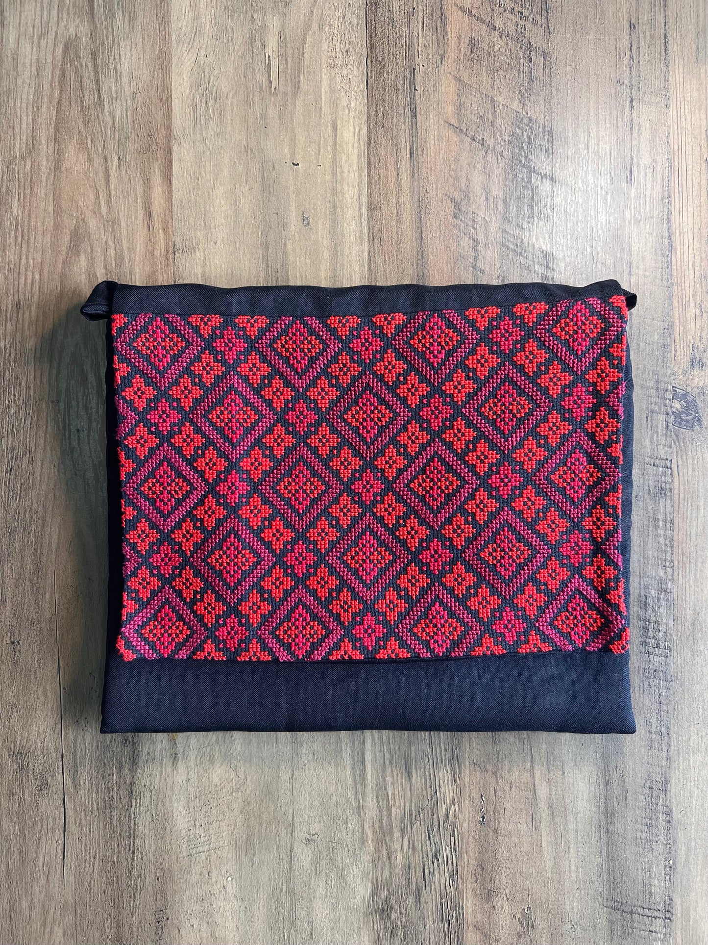 Handmade Squared Traditional Tatreez Handbag