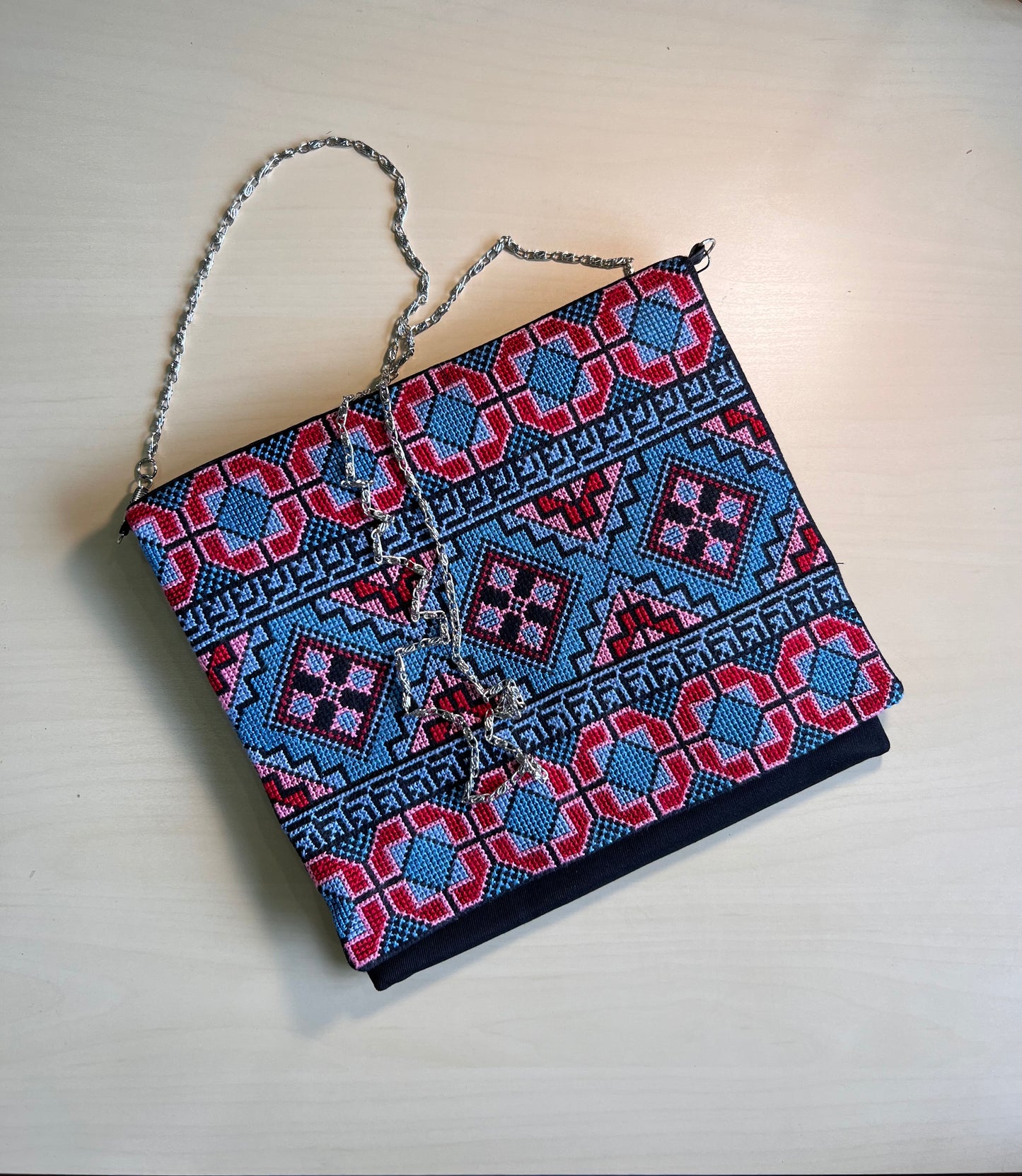 Handmade Traditional Tatreez Shoulder & Crossbody Bag