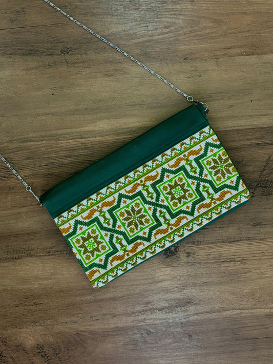 Handmade Traditional Tatreez Shoulder & Crossbody Bag