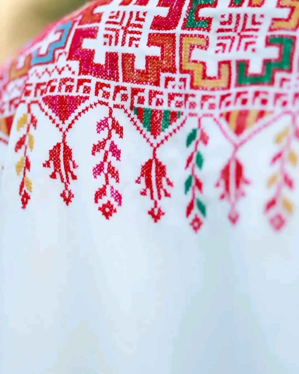 Coral Mermaid Kaftan Handmade