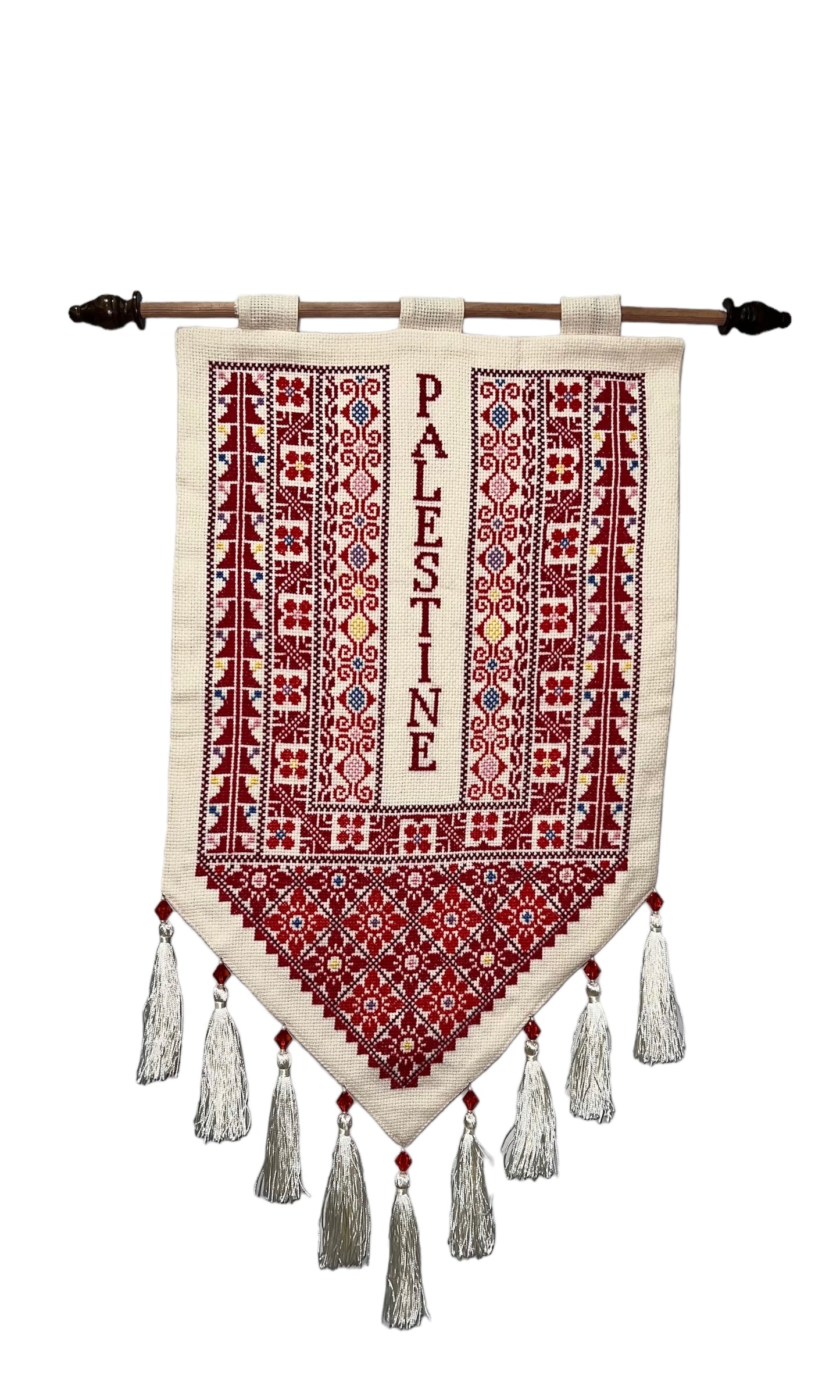 Handmade Palestine Tatreez Wall Hanging