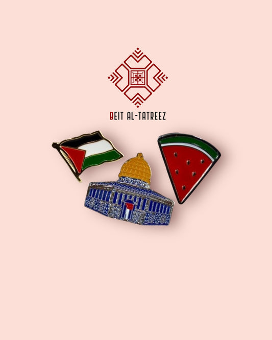 Palestinian Shirt Pins