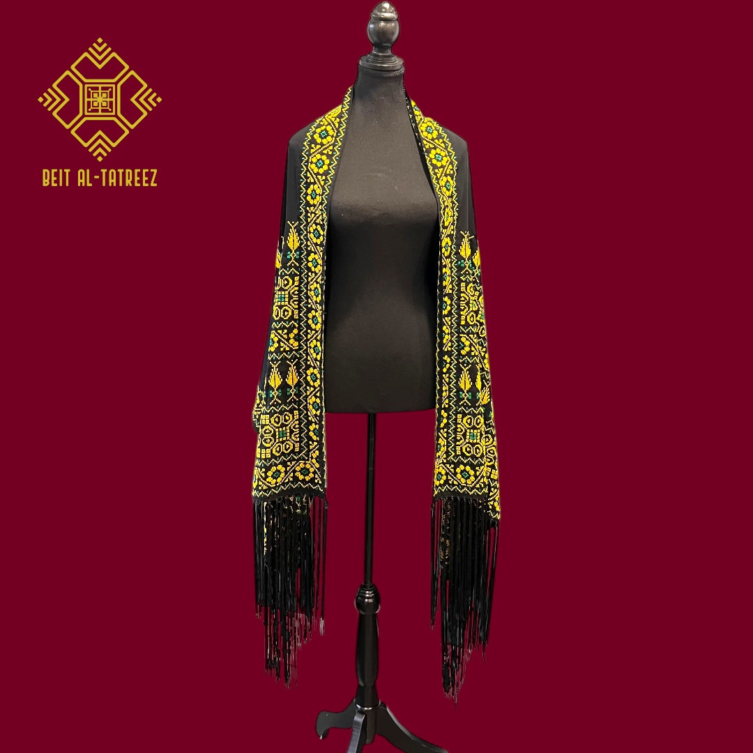 Tales of Tatreez Shawl "One-of-One"