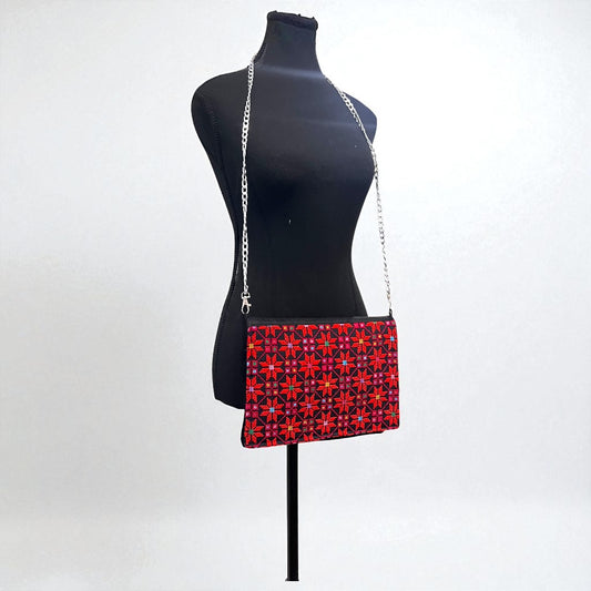 Handmade Jericho Flowers Shoulder & Crossbody Bag