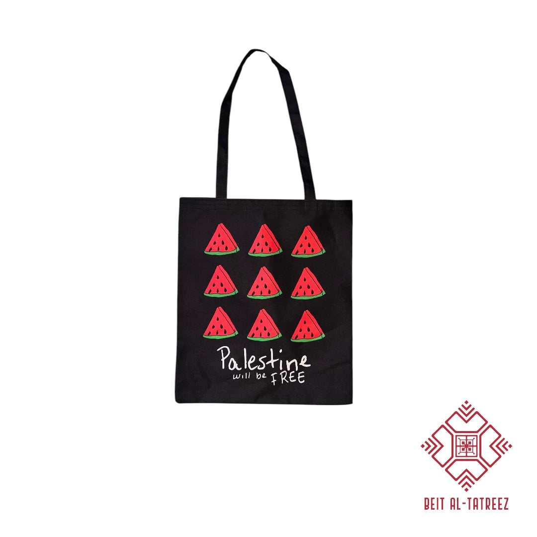 Palestinian Watermelon Tote Bag