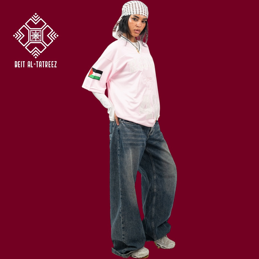 Pink 48 Palestine Jersey