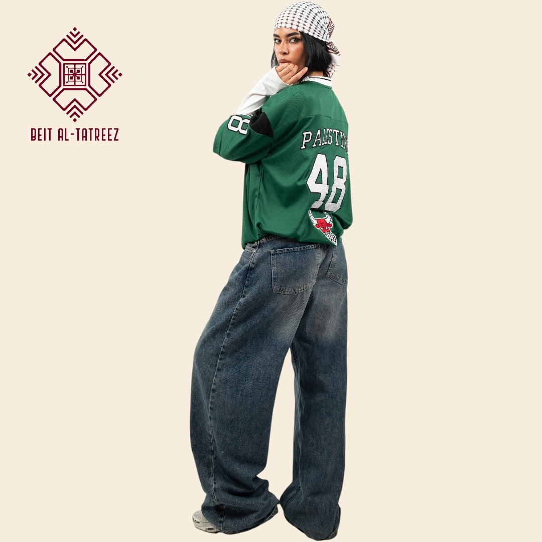 Green 48 Palestine Jersey