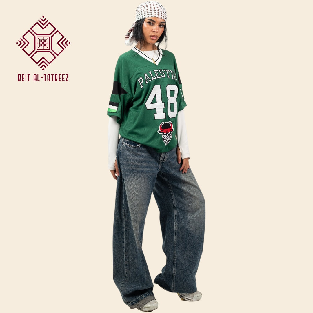 Green 48 Palestine Jersey