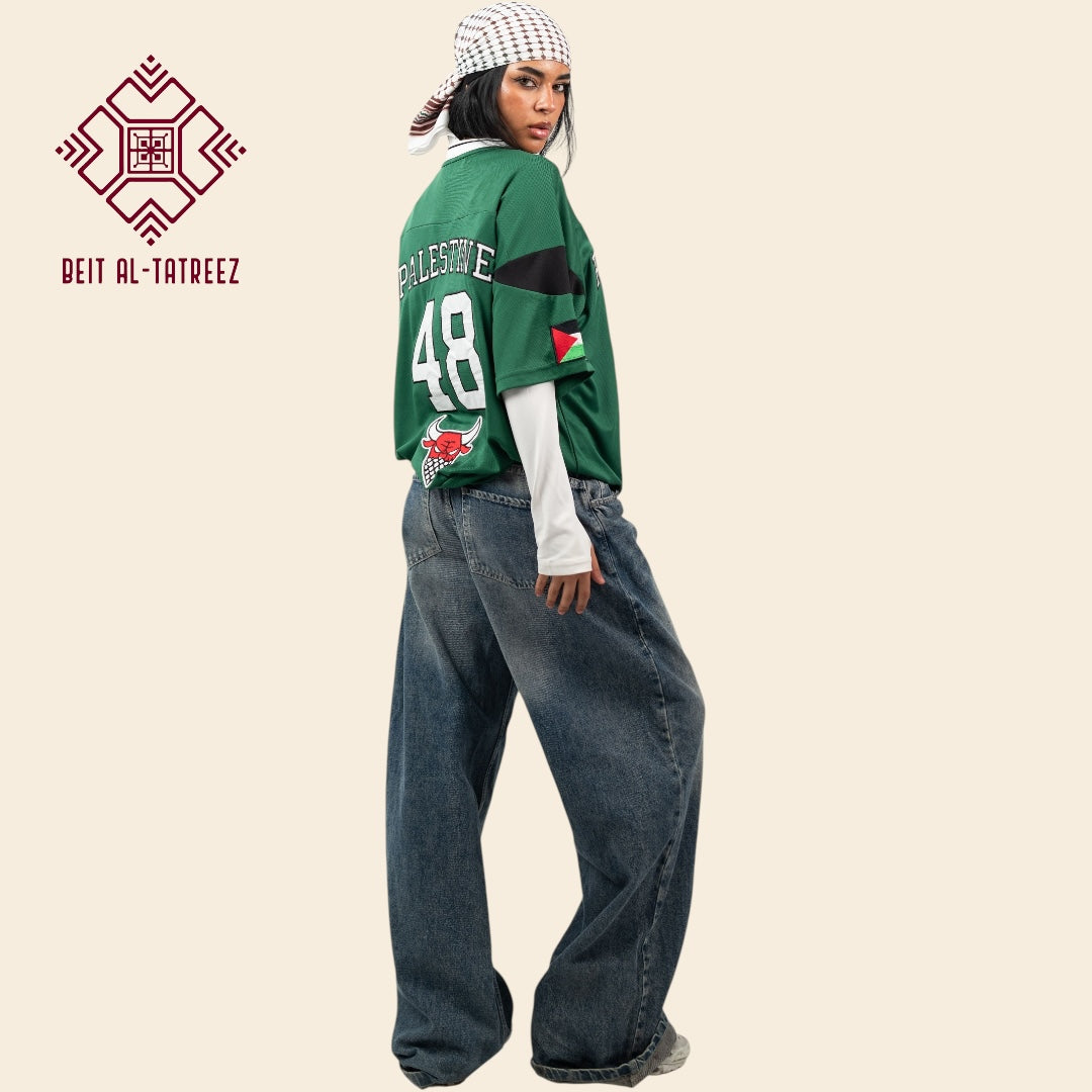 Green 48 Palestine Jersey